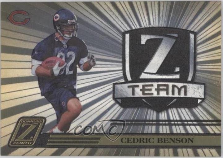 Cedric Benson [Gold] #ZT-4