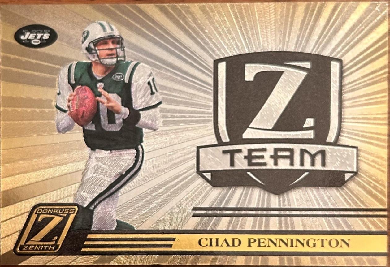 Chad Pennington [Gold] #ZT-19