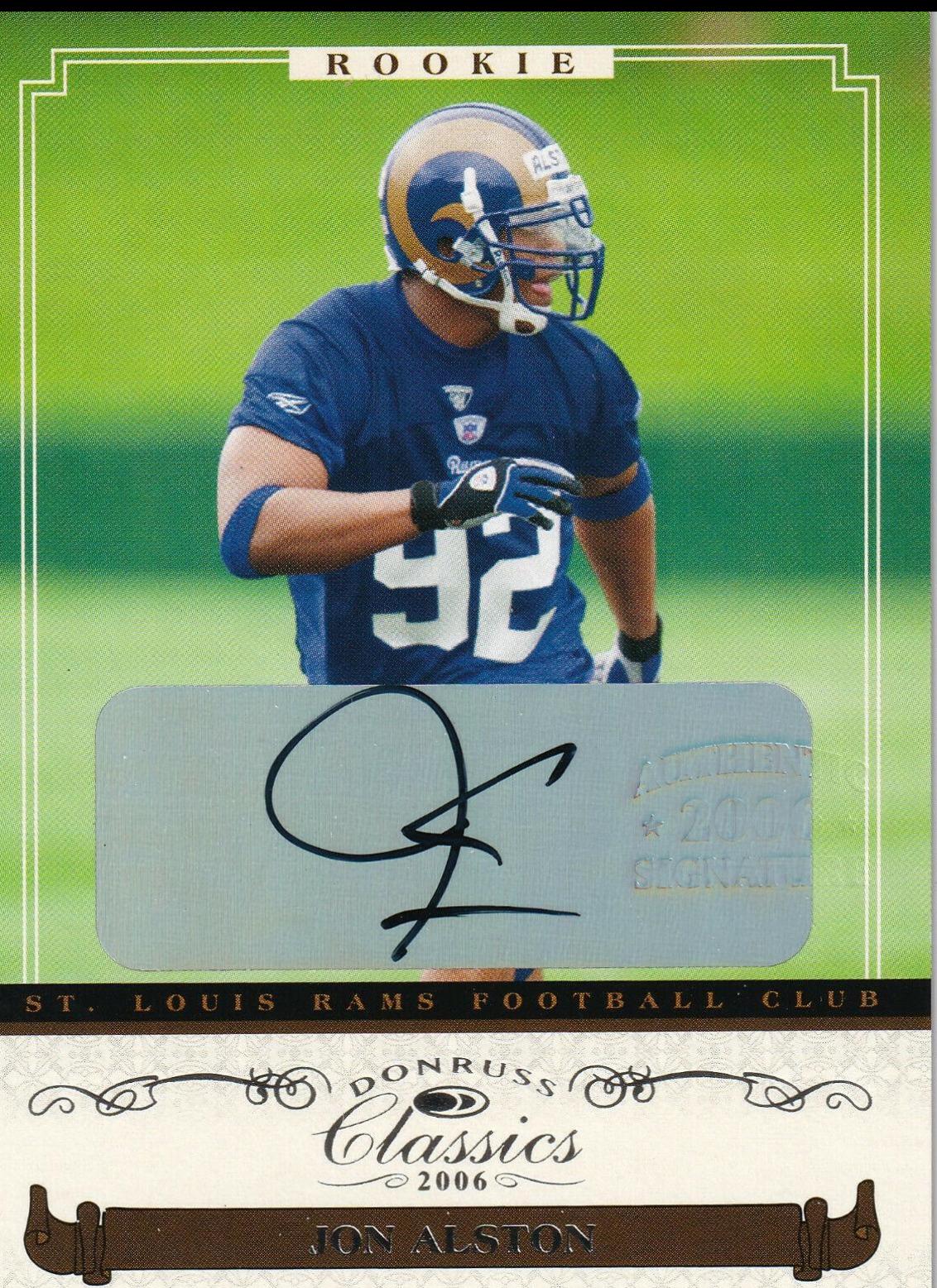 Jon Alston [Autograph] #193