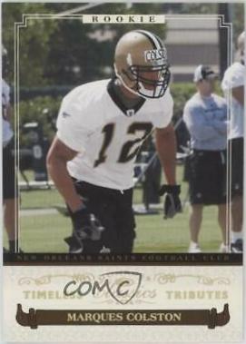 Marques Colston [Timeless Tributes Gold] #220