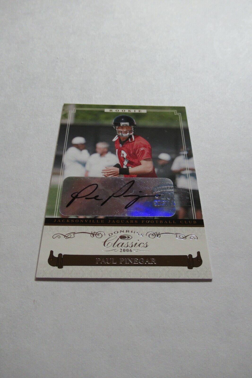 Paul Pinegar [Autograph] #162