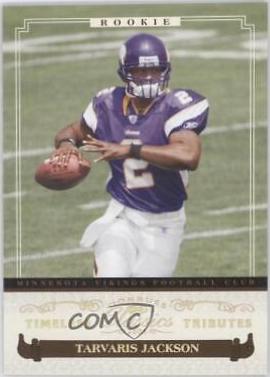 Tarvaris Jackson [Timeless Tributes Gold] #104