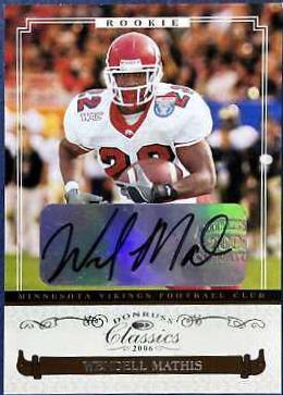 Wendell Mathis [Autograph] #171
