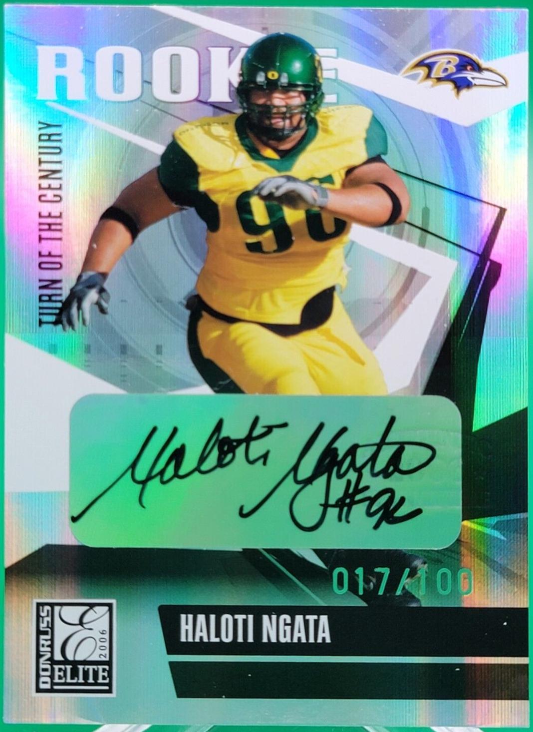 Haloti Ngata [Turn of the Century Autograph] #156