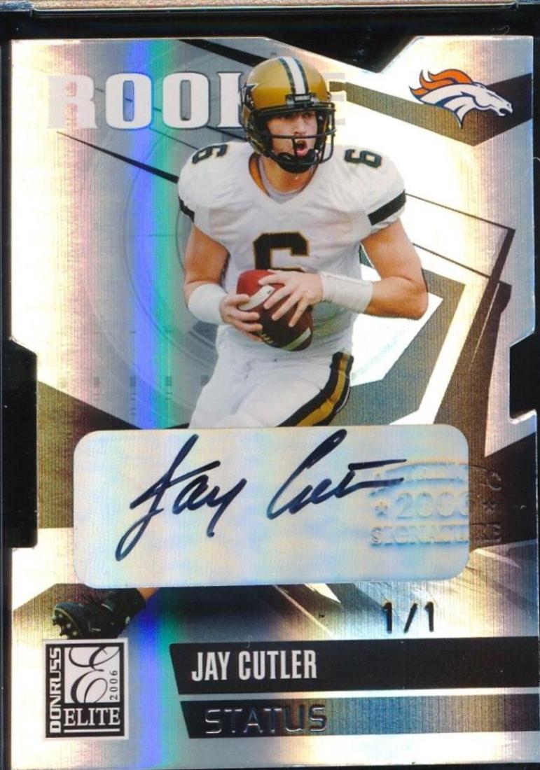 Jay Cutler [Status Autograph Gold] #162