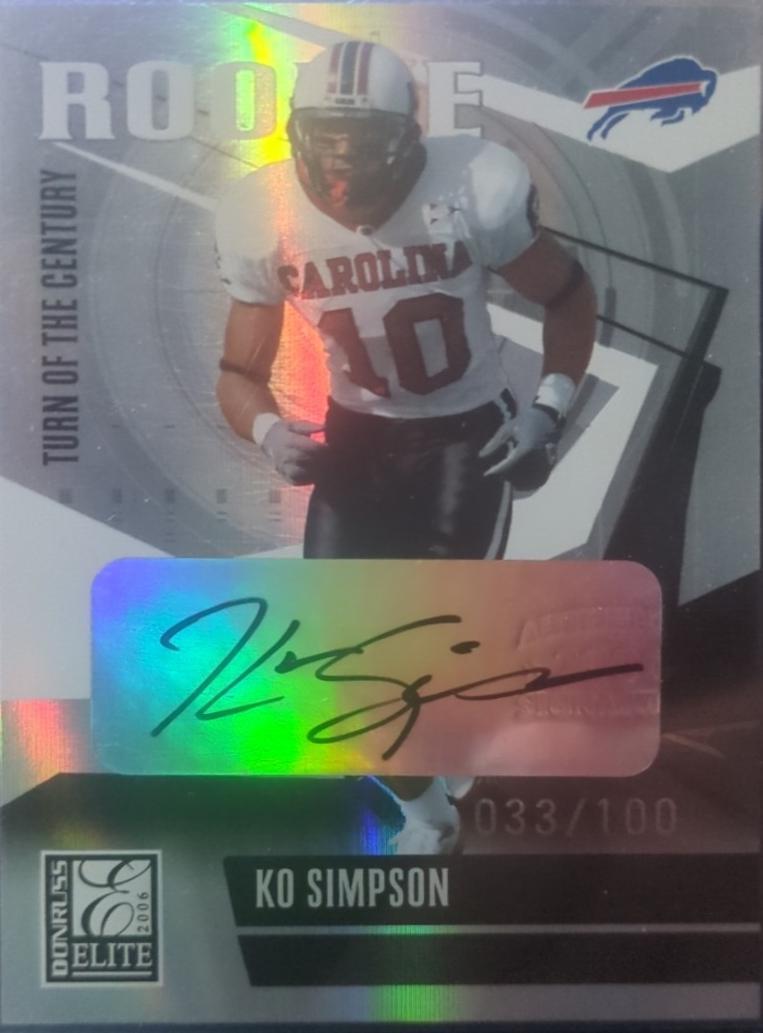 Ko Simpson [Turn of the Century Autograph] #179