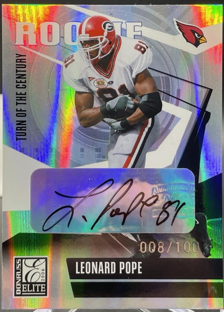 Leonard Pope [Turn of the Century Autograph] #184
