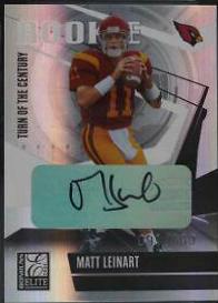 Matt Leinart [Turn of the Century Autograph] #192