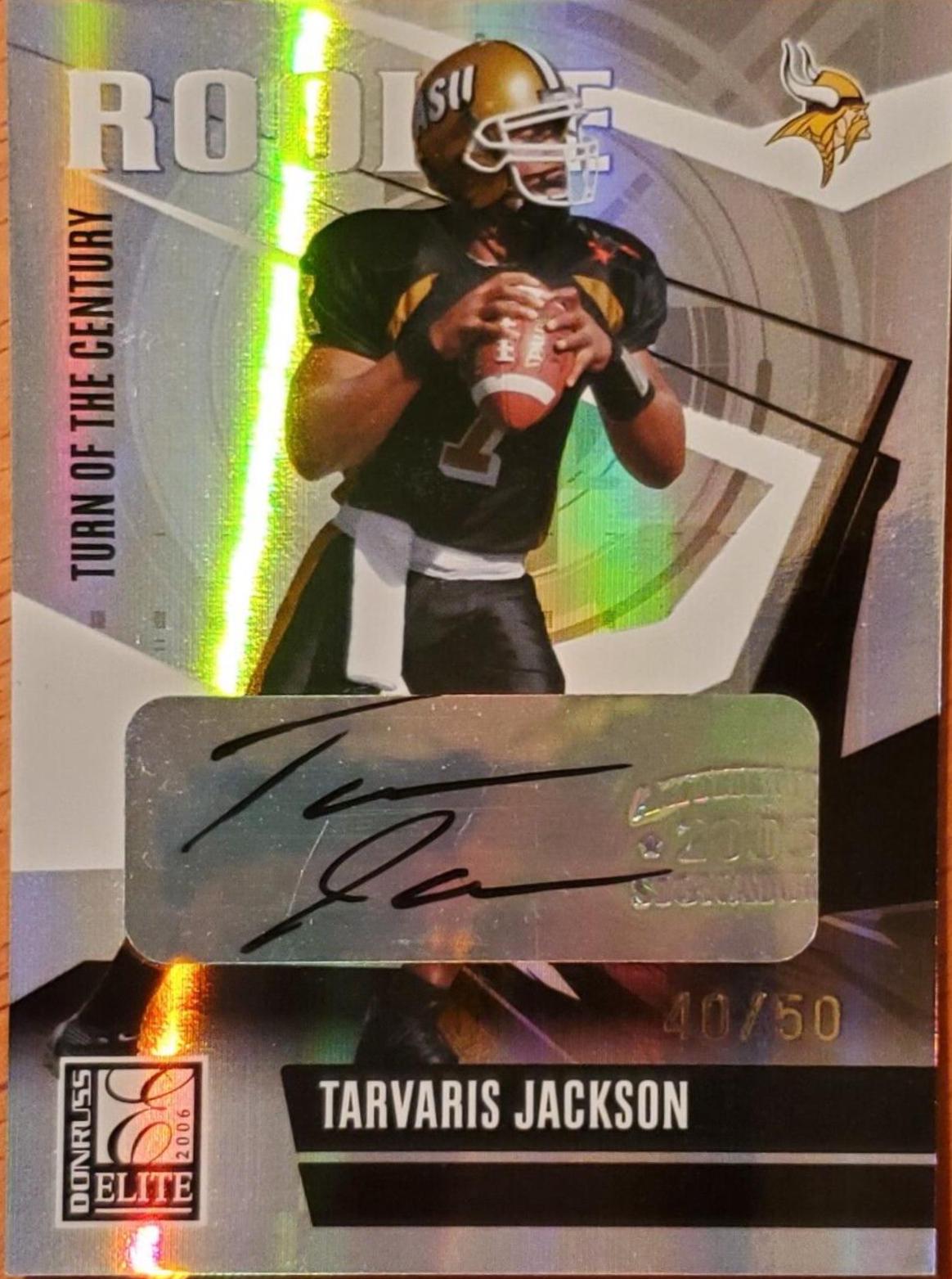 Tarvaris Jackson [Turn of the Century Autograph] #211