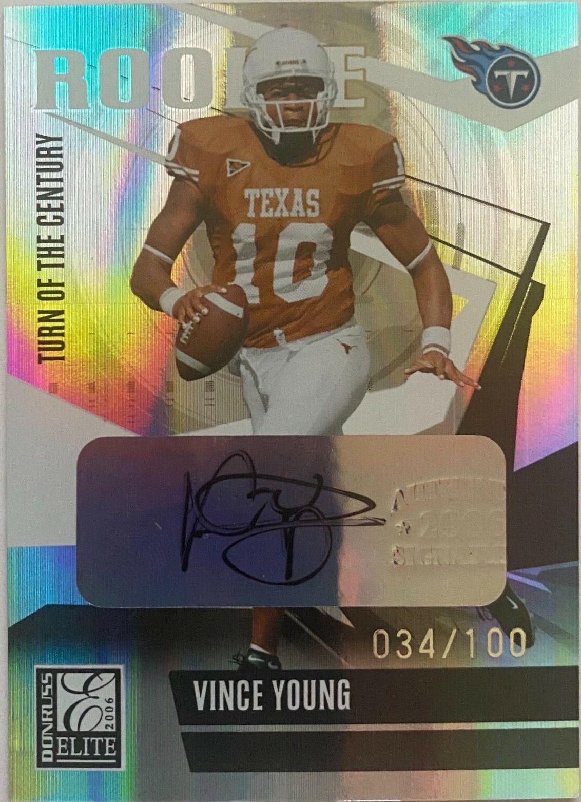 Vince Young [Turn of the Century Autograph] #221