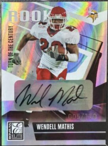 Wendell Mathis [Turn of the Century Autograph] #223