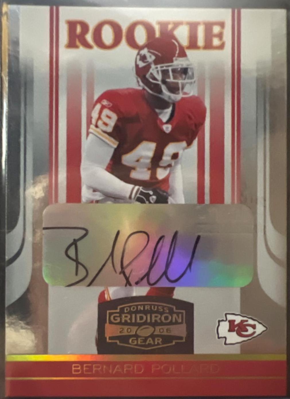 Bernard Pollard [Autograph Gold Holofoil] #112