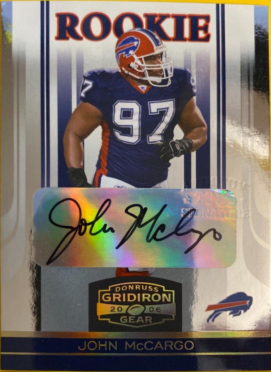 John McCargo [Autograph Gold Holofoil] #163