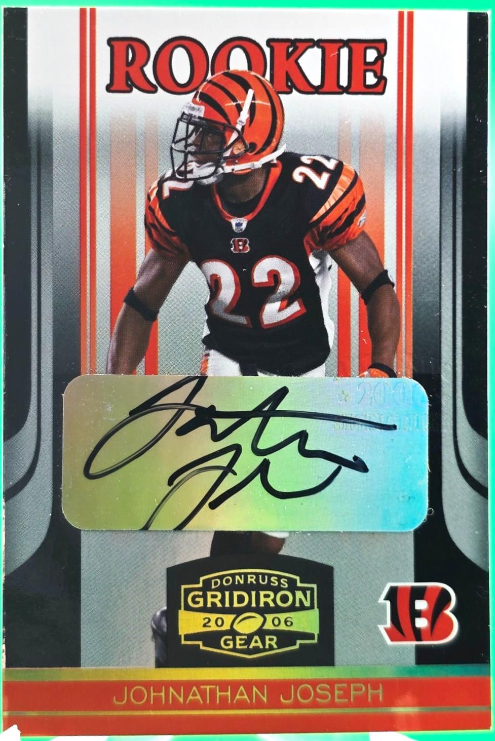 Johnathan Joseph [Autograph Platinum Holofoil] #164