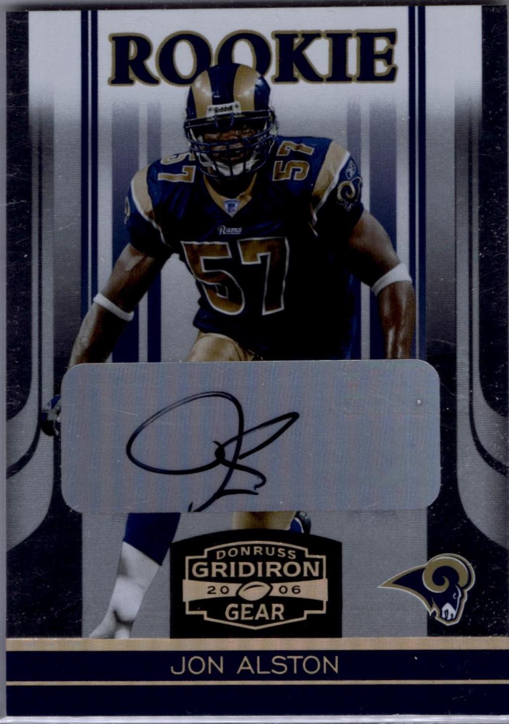 Jon Alston [Autograph Gold Holofoil] #165