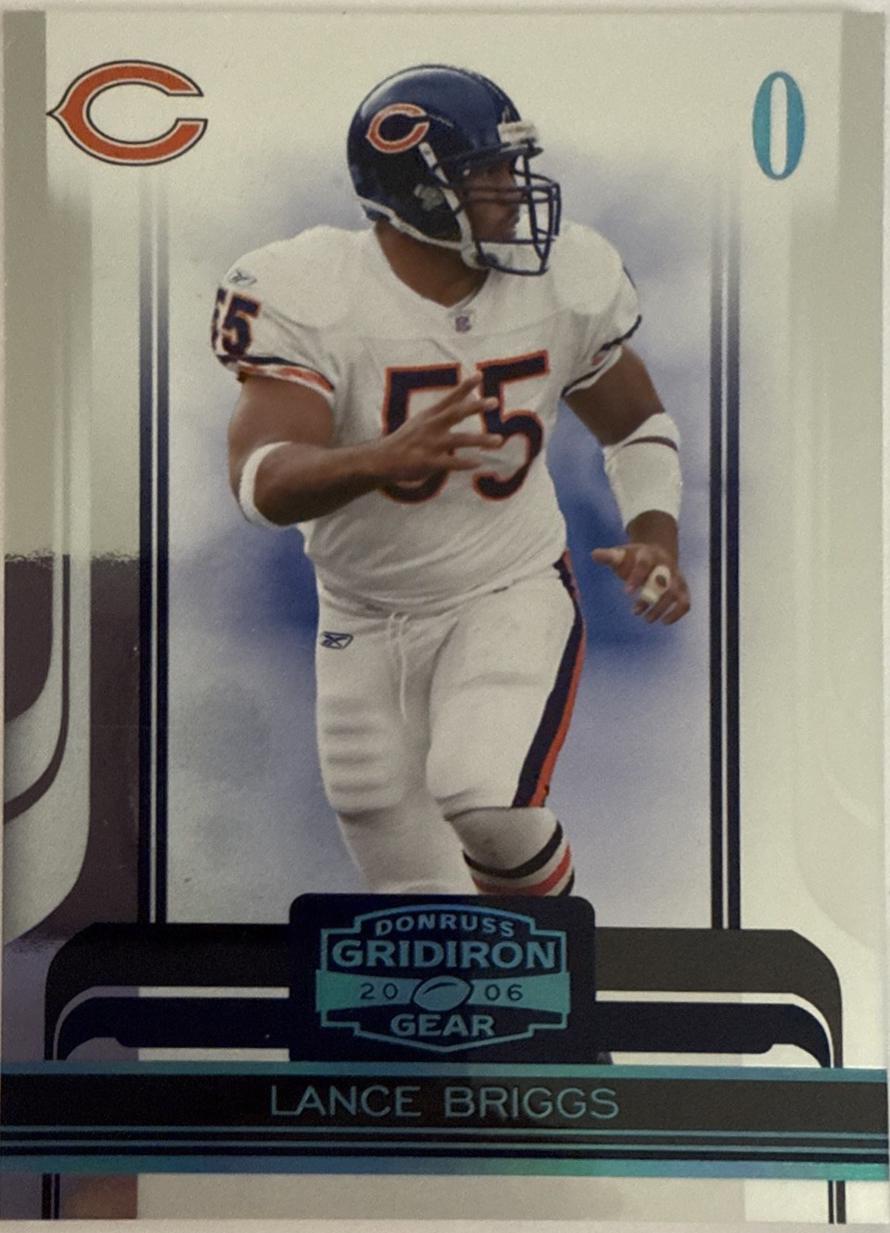 Lance Briggs [Platinum Holofoil O's] #26