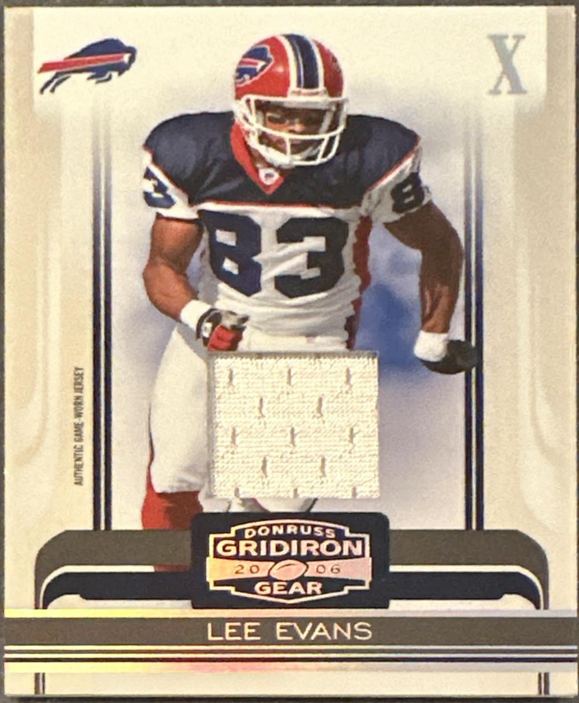 Lee Evans [Jersey X's] #12