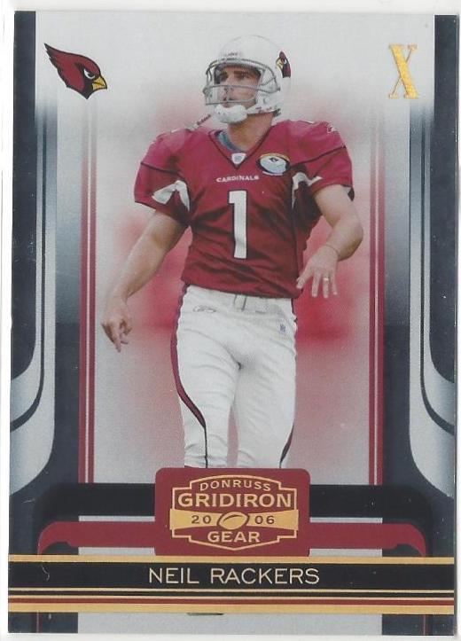 Neil Rackers [Gold Holofoil X's] #9