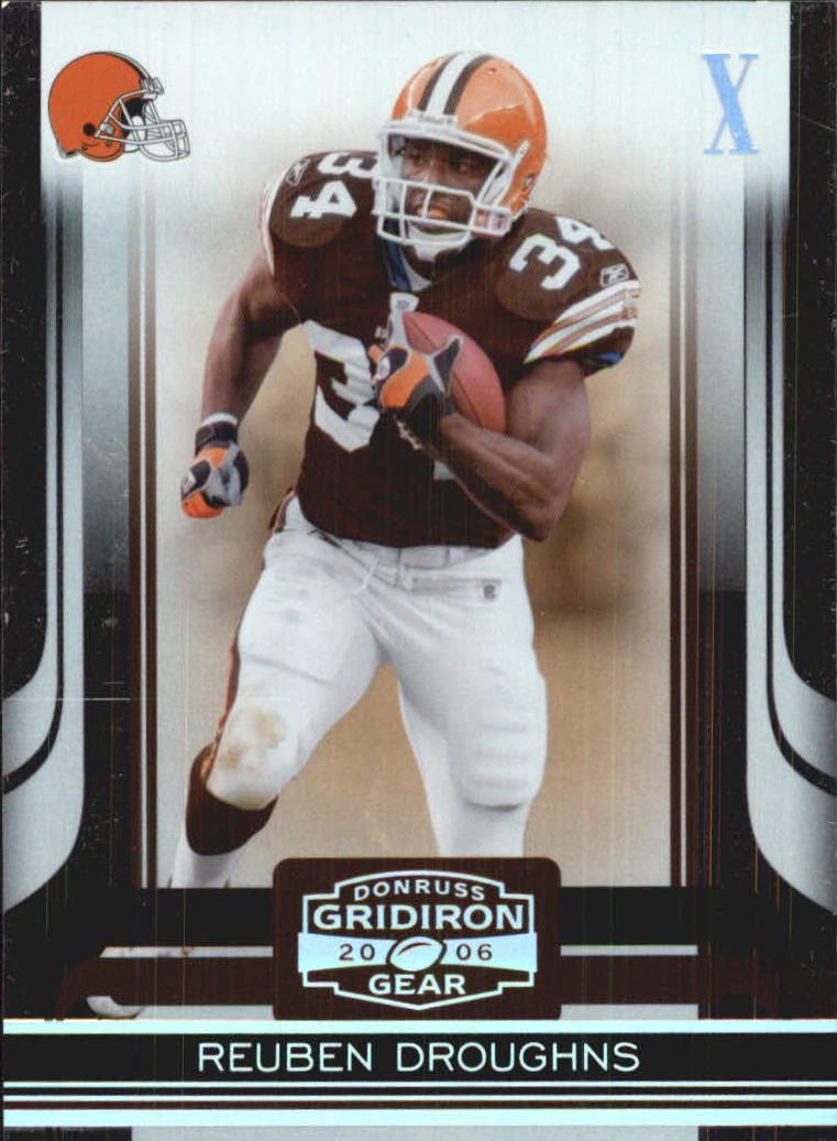 Reuben Droughns [Silver Holofoil X's] #27
