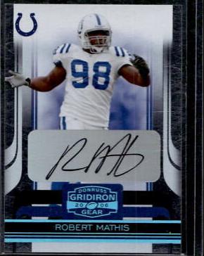 Robert Mathis [Autograph Platinum Holofoil] #35