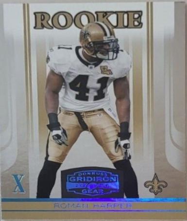 Roman Harper [Platinum Holofoil X's] #189