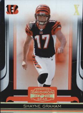 Shayne Graham [Gold Holofoil X's] #20