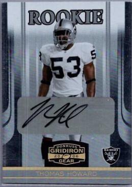 Thomas Howard [Autograph Gold Holofoil] #192