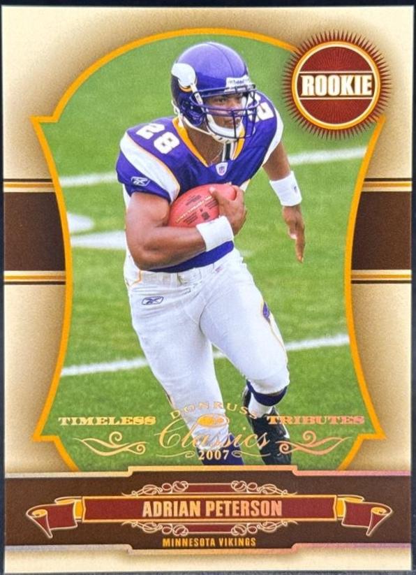 Adrian Peterson [Timeless Tributes Gold] #159