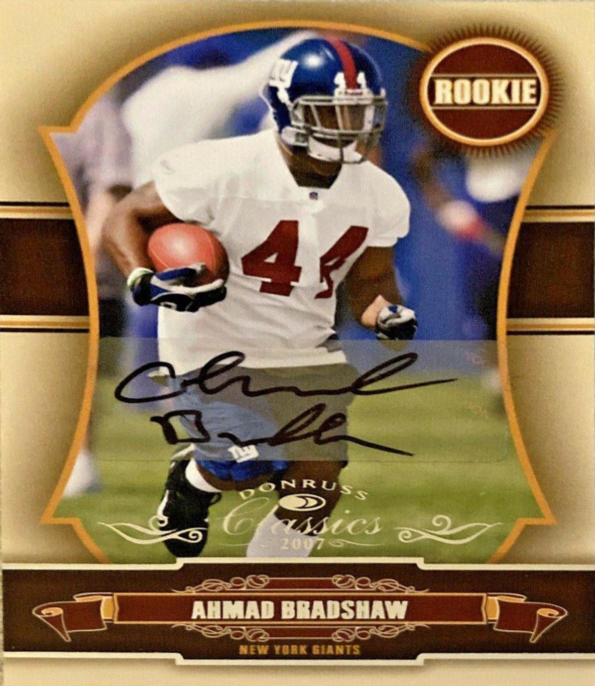 Ahmad Bradshaw [Autograph] #265
