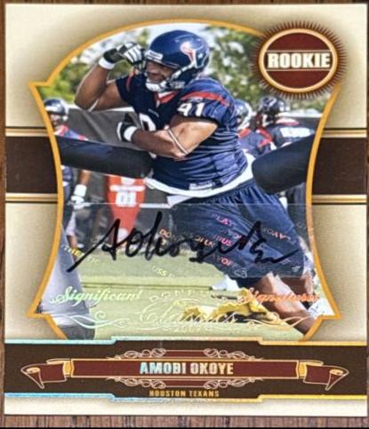 Amobi Okoye [Significant Signatures Gold] #196