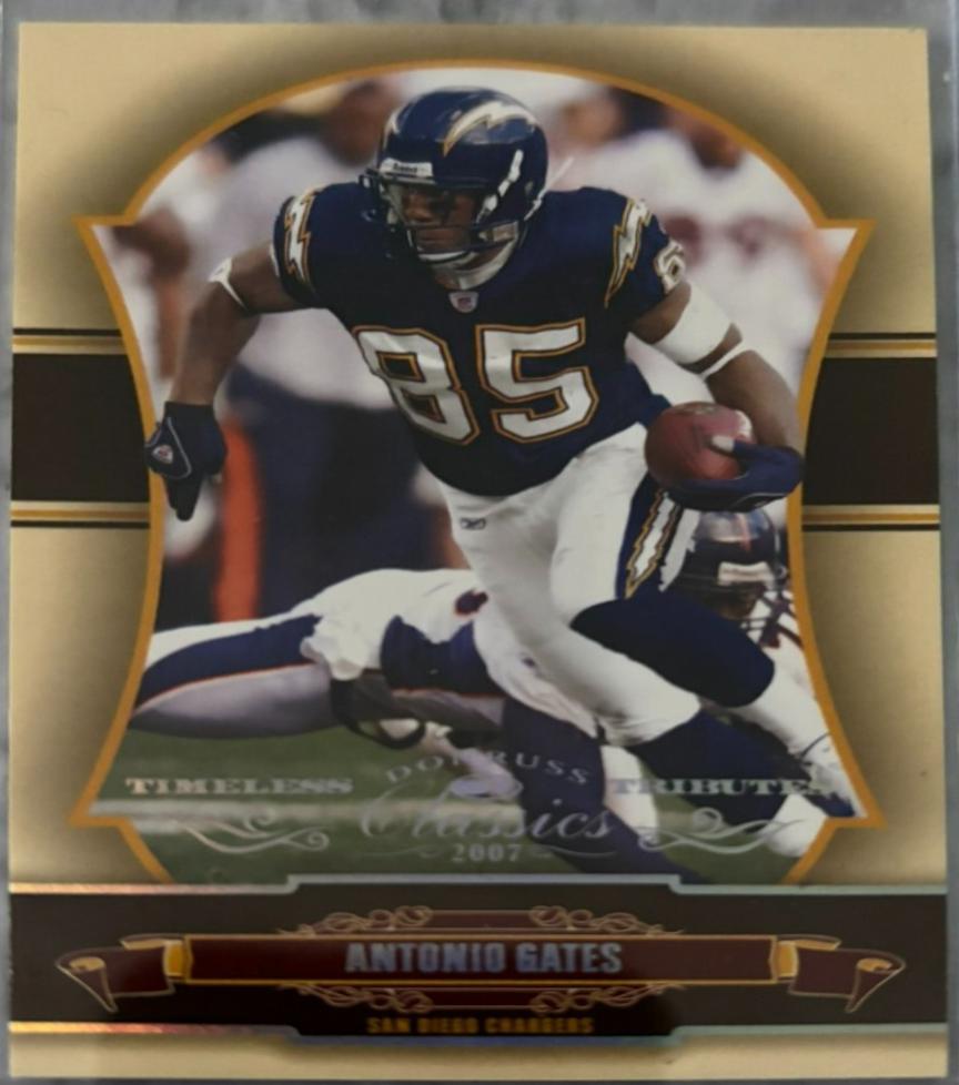 Antonio Gates [Timeless Tributes Silver] #80