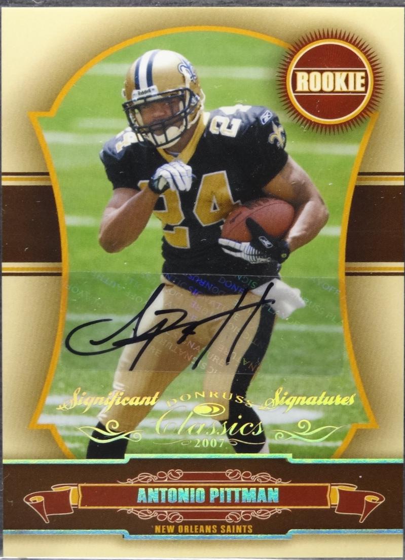 Antonio Pittman [Significant Signatures Gold] #169