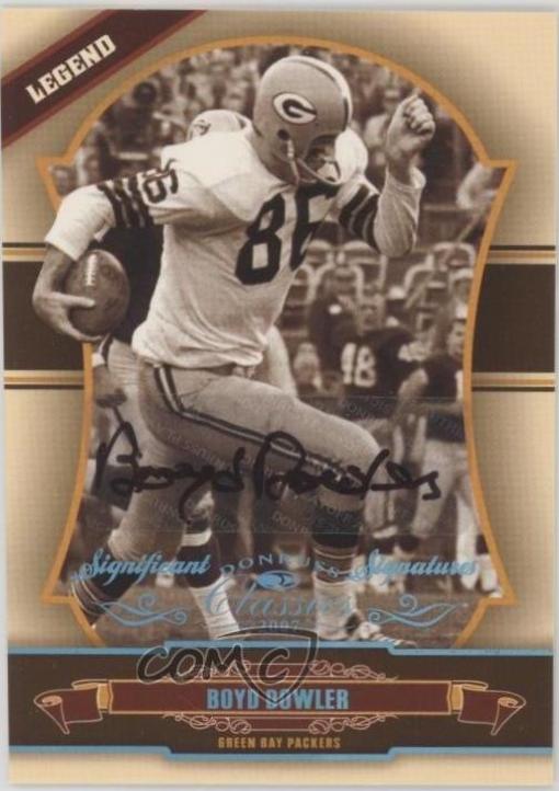 Boyd Dowler [Significant Signatures Platinum] #125