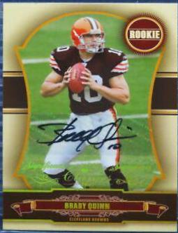Brady Quinn [Significant Signatures Gold] #152