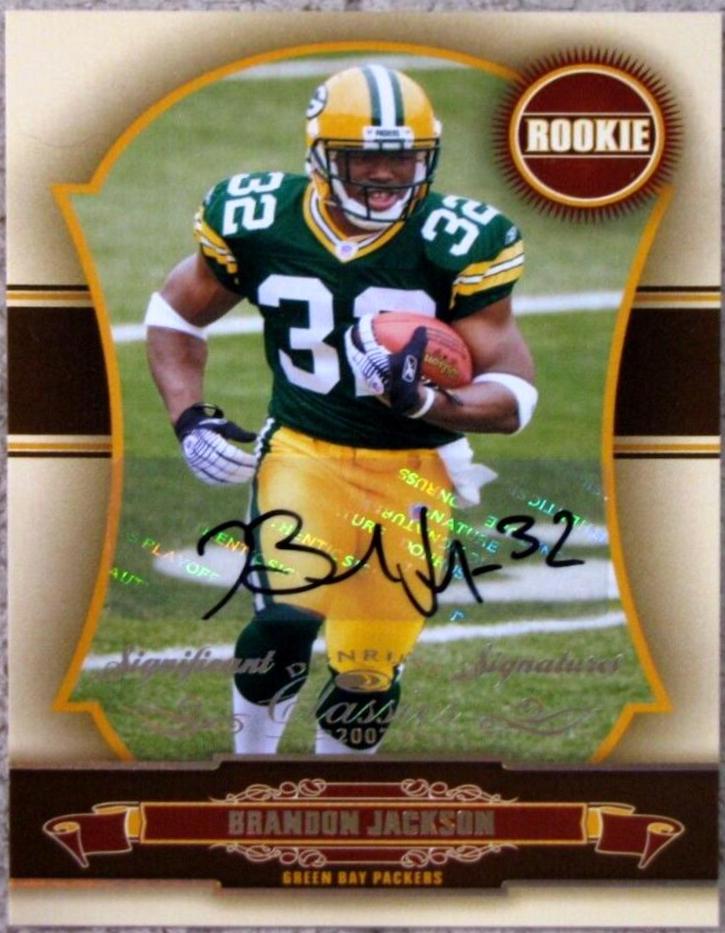 Brandon Jackson [Significant Signatures Gold] #164