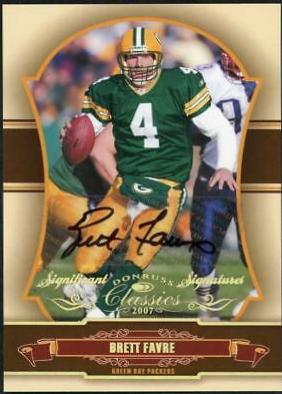 Brett Favre [Significant Signatures Gold] #36