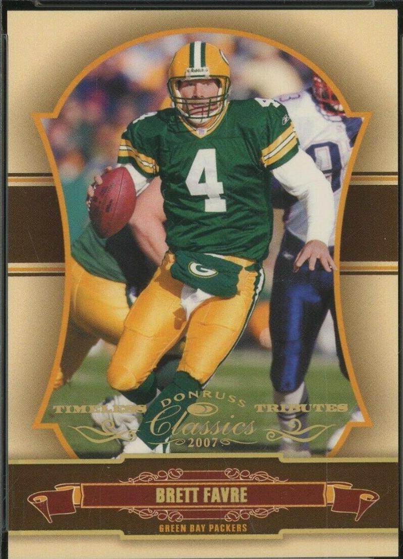 Brett Favre [Timeless Tributes Gold] #36