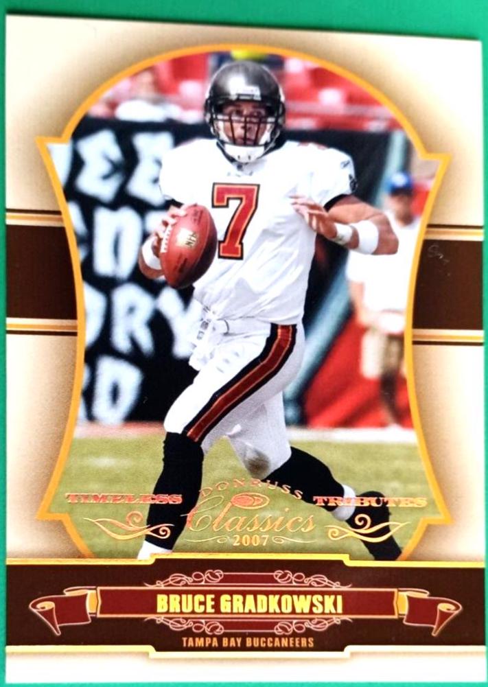 Bruce Gradkowski [Timeless Tributes Gold] #92