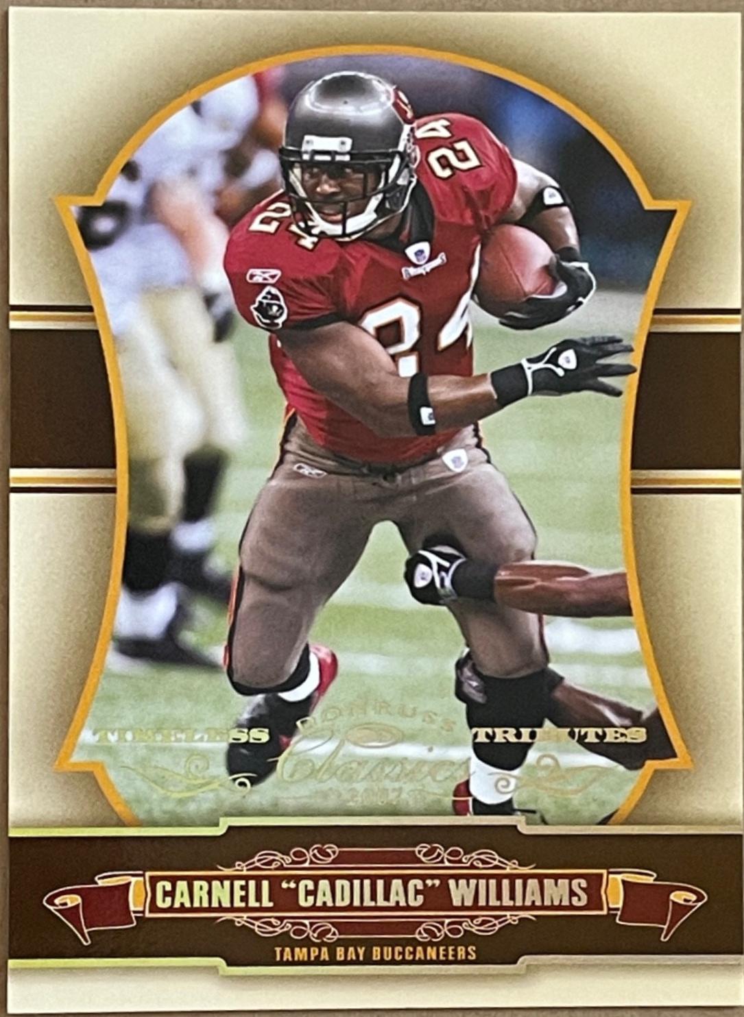 Cadillac Williams [Timeless Tributes Gold] #93
