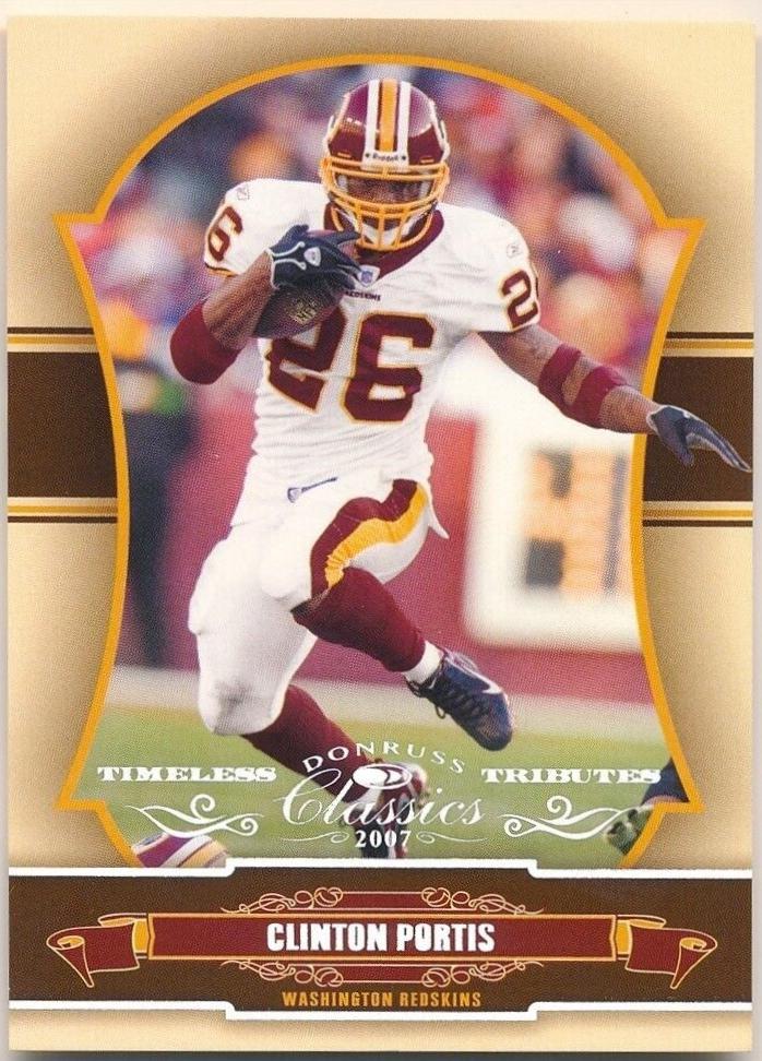 Clinton Portis [Timeless Tributes Silver] #98