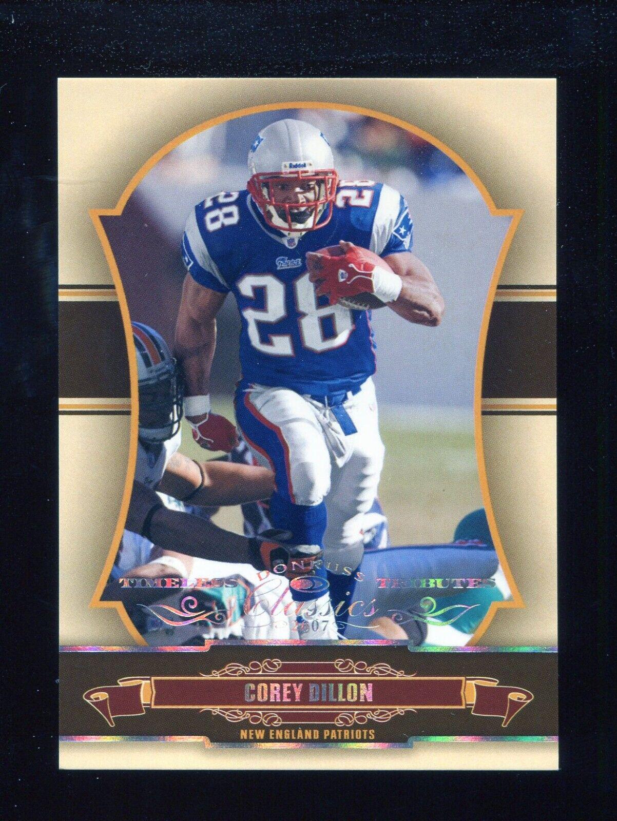 Corey Dillon [Timeless Tributes Silver] #59