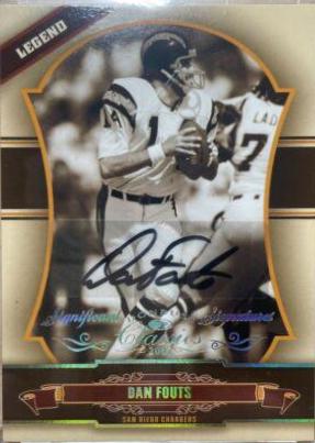 Dan Fouts [Significant Signatures Gold] #112