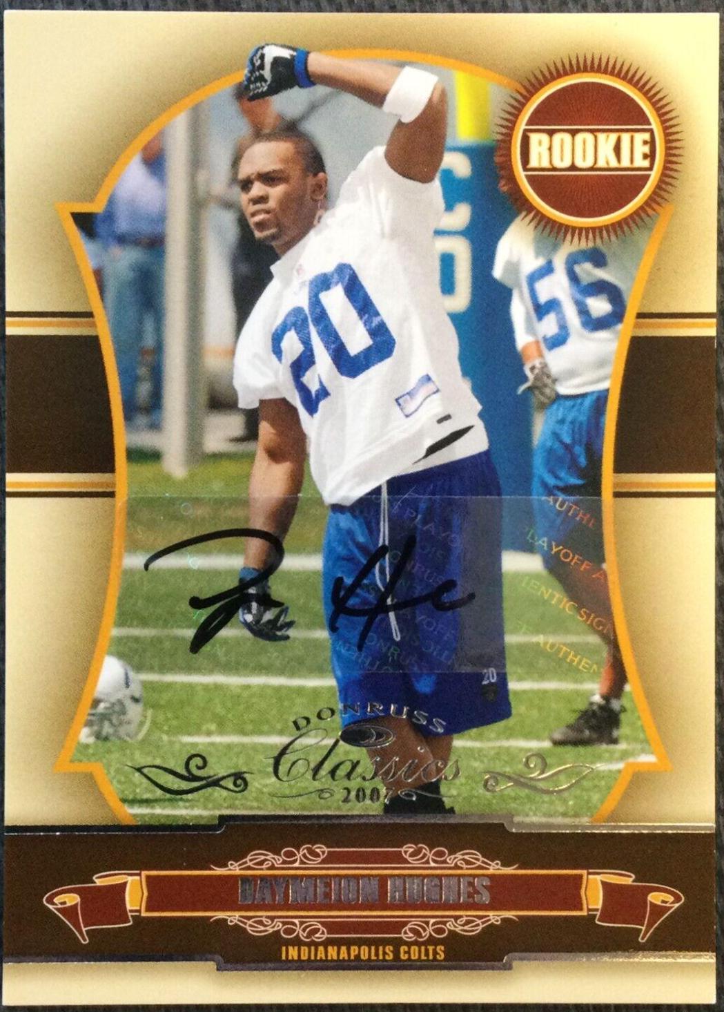 Daymeion Hughes [Autograph] #272
