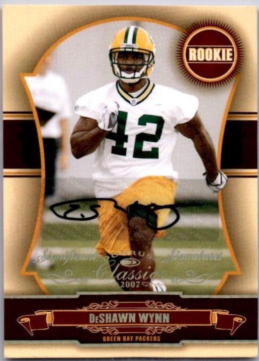 DeShawn Wynn [Significant Signatures Gold] #171