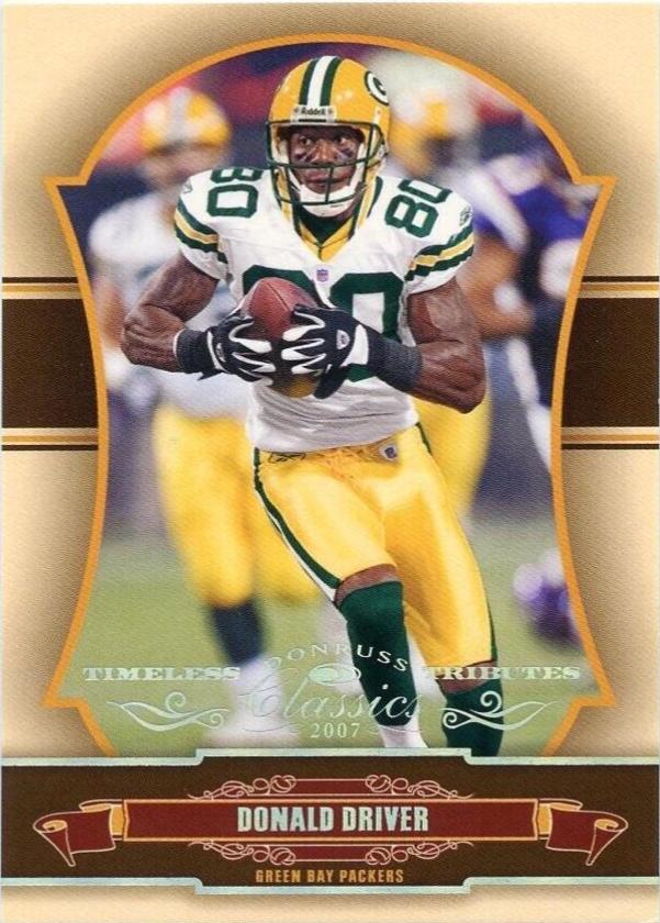 Donald Driver [Timeless Tributes Silver] #37