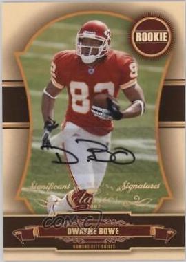 Dwayne Bowe [Significant Signatures Gold] #174