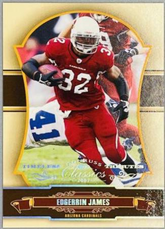 Edgerrin James [Timeless Tributes Silver] #2
