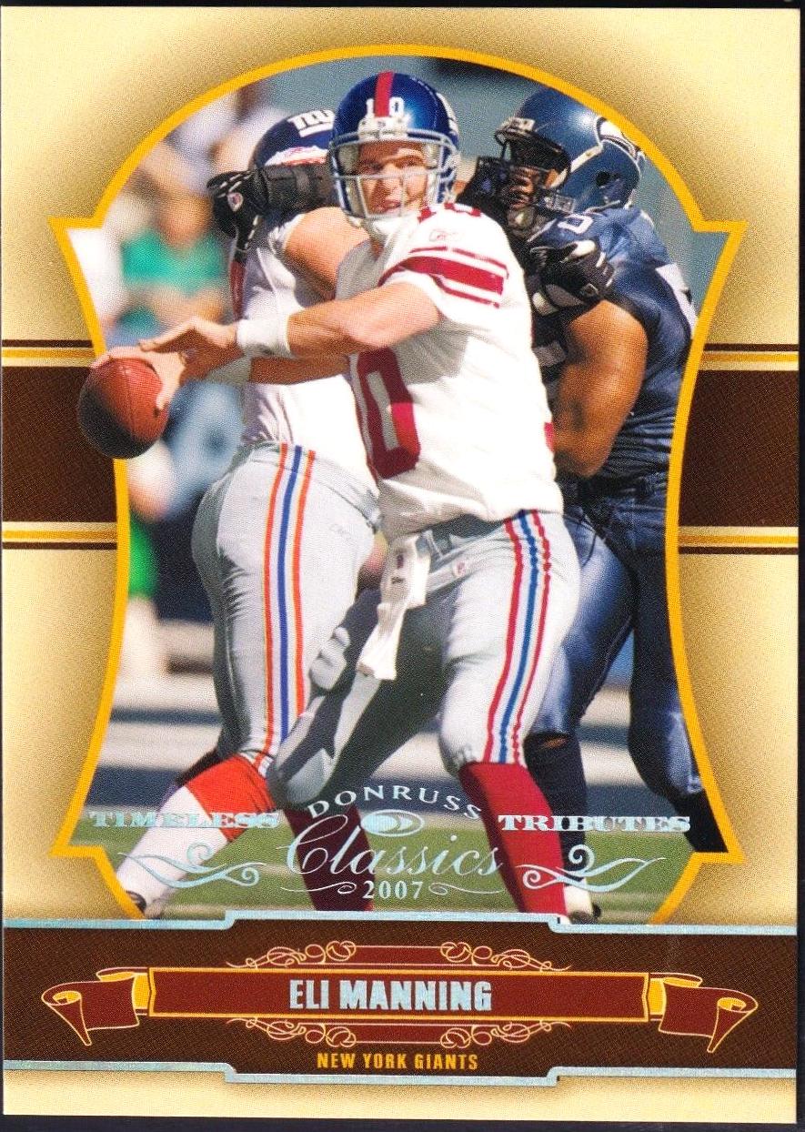 Eli Manning [Timeless Tributes Silver] #65