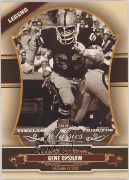 Gene Upshaw [Timeless Tributes Silver] #121