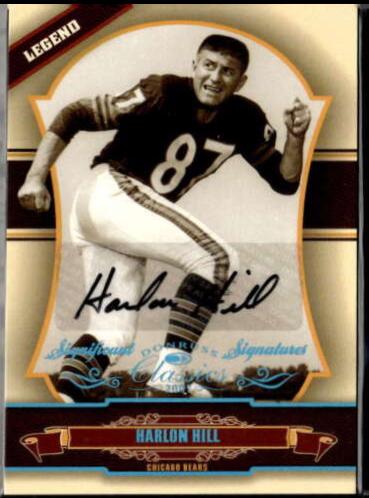 Harlon Hill [Significant Signatures Platinum] #128